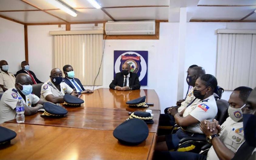 Le Premier ministre Ariel Henry satisfait du travail de la PNH